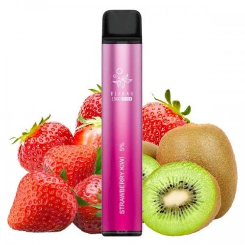 Одноразовая Pod-система Elf Bar Ultra 1500 Strawberry Kiwi