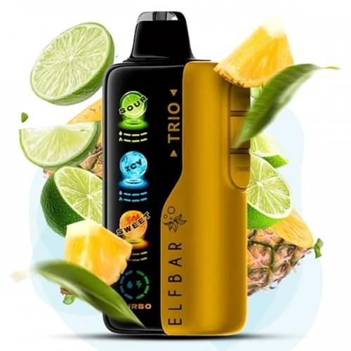 Одноразовая Pod-система Elf Bar Trio 40000 Pineapple Lime