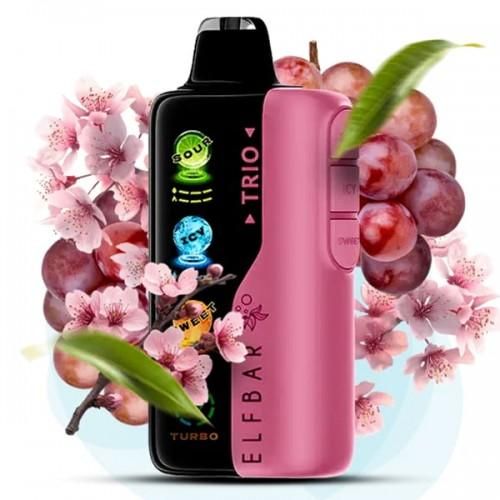 Одноразовая Pod-система Elf Bar Trio 40000 Sakura Grape