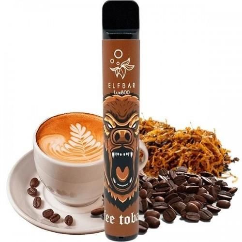 Одноразовая Pod-система Elf Bar 800 Lux Coffee Tobacco