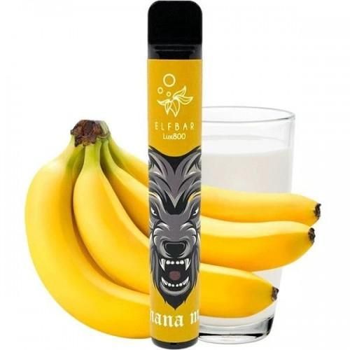 Одноразовая Pod-система Elf Bar 800 Lux Banana Milk