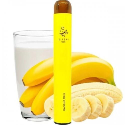 Одноразовая Pod-система Elf Bar 800 Banana Milk с фильтром