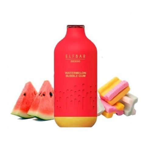 Одноразовая Pod-система Elf Bar BB3000 Watermelon Bubble Gum