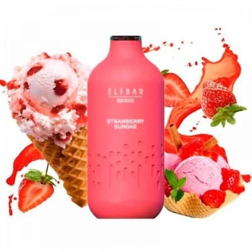 Одноразовая Pod-система Elf Bar BB3000 Strawberry Sundae
