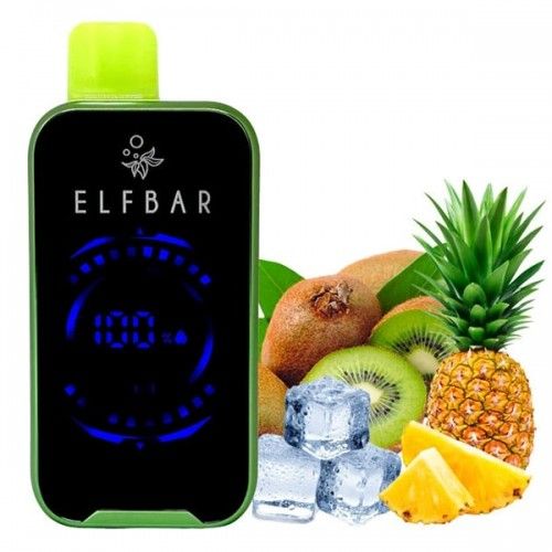 Одноразовая Pod-система Elf Bar FS 18000 Kiwi Pineapple ice