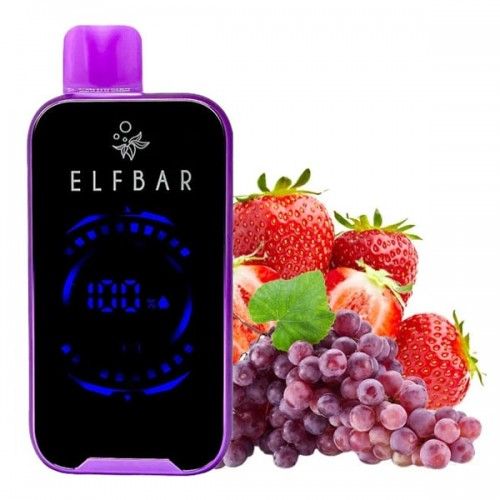 Одноразовая Pod-система Elf Bar FS 18000 Strawberry Grape