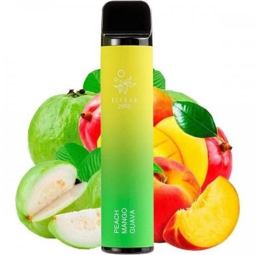 Одноразовая Pod-система Elf Bar 2500 Peach Mango Guava