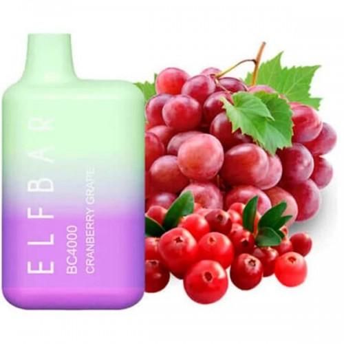 Одноразовая Pod-система Elf Bar BC4000 Cranberry Grape