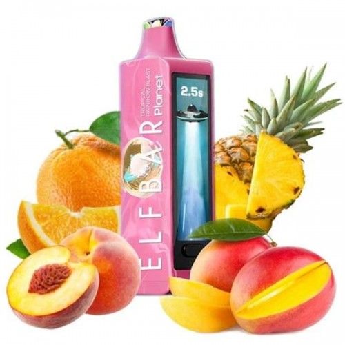 Одноразовая Pod-система Elf Bar Planet Space Edition 25000 Tropic Rainbow Blast