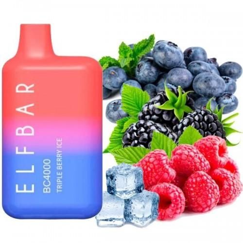 Одноразовая Pod-система Elf Bar BC4000 Triple Berry Ice