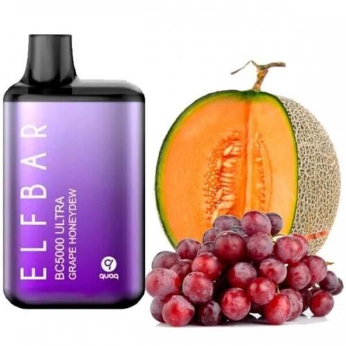 Одноразовая Pod-система Elf Bar BC5000 Ultra Grape Honeydew