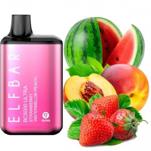 Одноразовая Pod-система Elf Bar BC5000 Ultra Strawberry Watermelon Peach