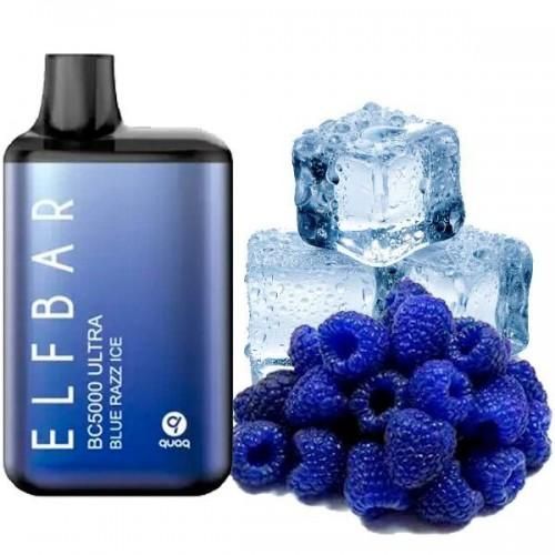Одноразовая Pod-система Elf Bar BC5000 Ultra Blue Razz Ice