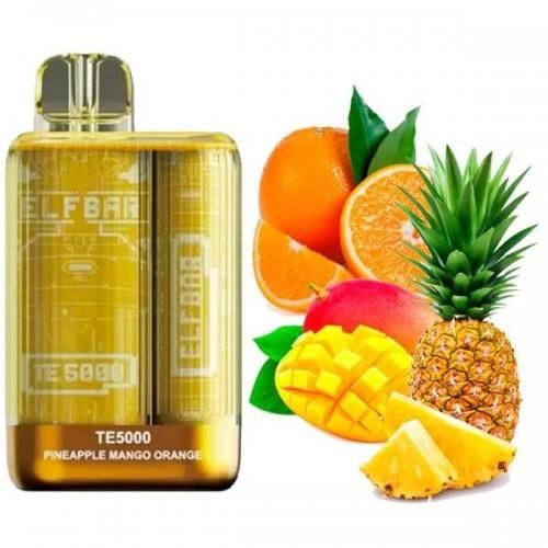 Одноразовая Pod-система Elf Bar TE5000 Pineapple Mango Orange