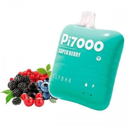 Одноразовая Pod-система Elf Bar Pi7000 Super Berry