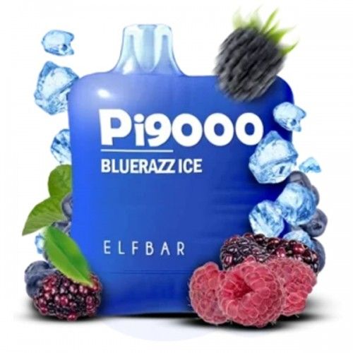 Одноразовая Pod-система Elf Bar Pi7000 Blue Razz Ice