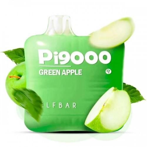 Одноразовая Pod-система Elf Bar Pi9000 Green Apple