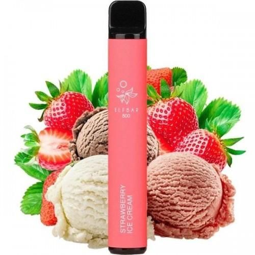 Одноразовая Pod-система Elf Bar 800 Strawberry Ice Cream