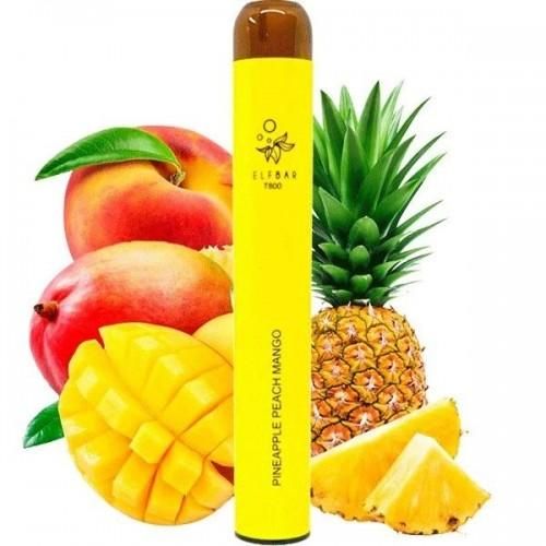 Одноразовая Pod-система Elf Bar 800 Pineapple Peach Mango с фильтром