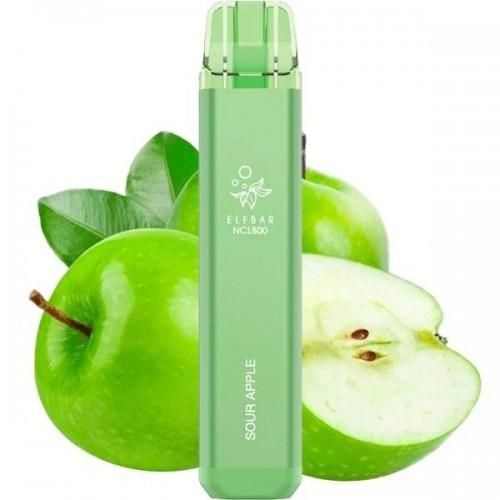 Одноразовая Pod-система Elf Bar 1800 Sour Apple