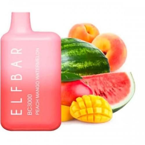 Одноразовая Pod-система Elf Bar BC3000 Peach Mango Watermelon