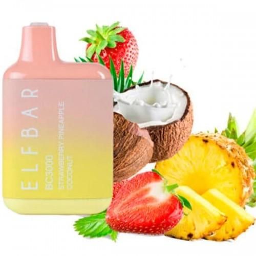 Одноразовая Pod-система Elf Bar BC3000 Strawberry Pineaple Coconut