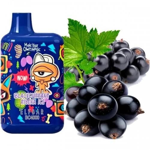 Одноразовая Pod-система Elf Bar BC4000 Blackcurrant Ribena Ice LE
