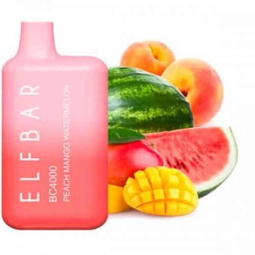 Одноразовая Pod-система Elf Bar BC4000 Peach Mango Watermelon