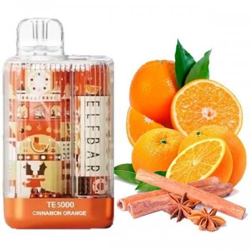 Одноразовая Pod-система Elf Bar TE5000 New Year Edition Cinnamon Orange