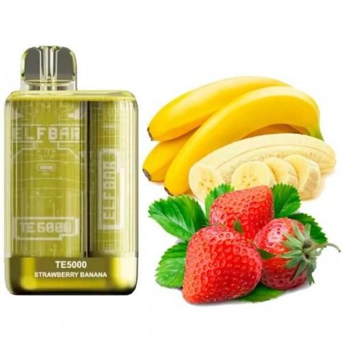 Одноразовая Pod-система Elf Bar TE5000 Strawberry Banana