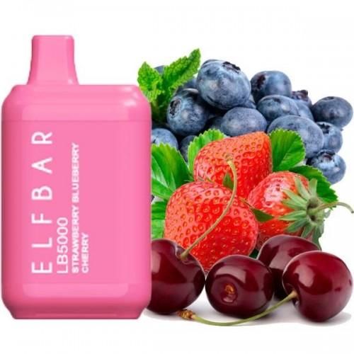Одноразовая Pod-система Elf Bar LB5000 Strawberry Blueberry Cherry