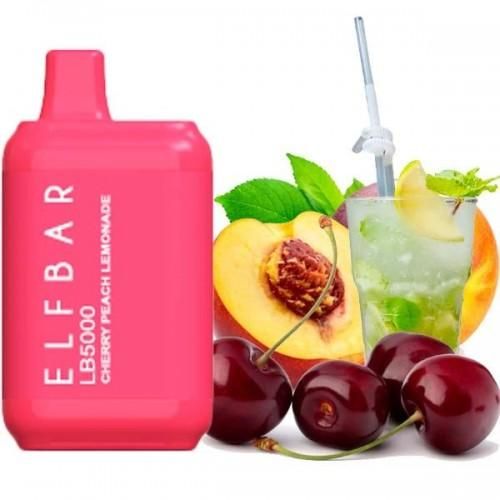 Одноразовая Pod-система Elf Bar LB5000 Cherry Peach Lemonade