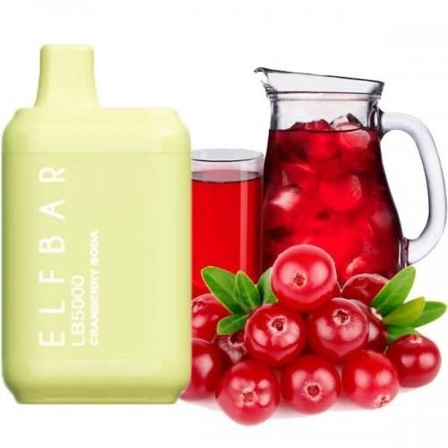 Одноразовая Pod-система Elf Bar LB5000 Cranberry Soda