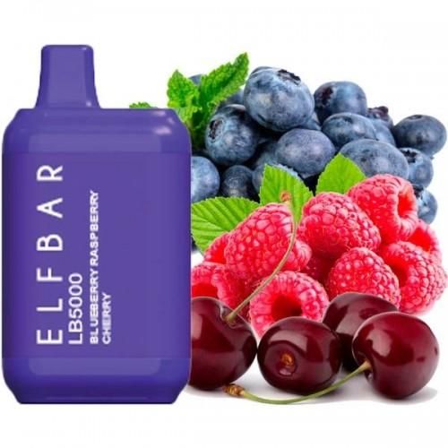 Одноразовая Pod-система Elf Bar LB5000 Blueberry Raspberry Cherry