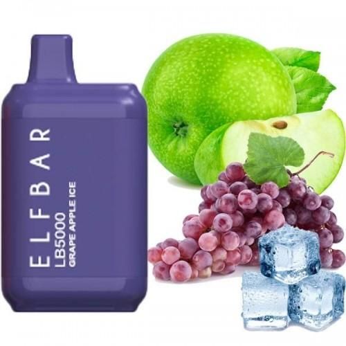 Одноразовая Pod-система Elf Bar LB5000 Grape Apple Ice