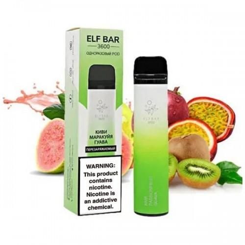 Одноразовая Pod-система Elf Bar 3600 Kiwi Passionfruit Guava
