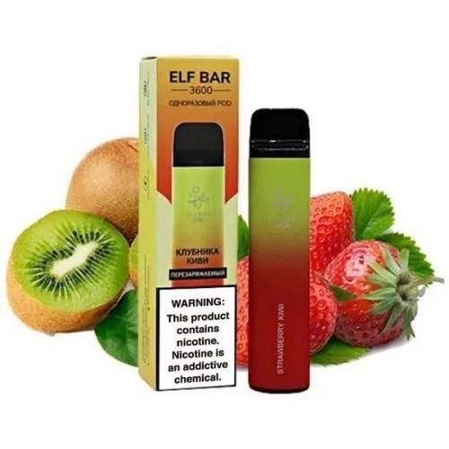 Одноразовая Pod-система Elf Bar 3600 Strawberry Kiwi