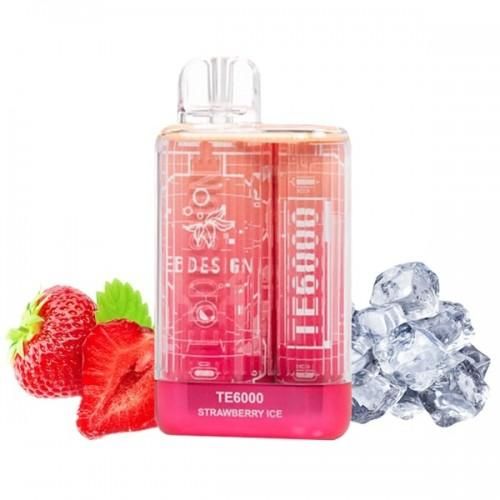 Одноразовая Pod-система Elf Bar TE6000 Strawberry Ice