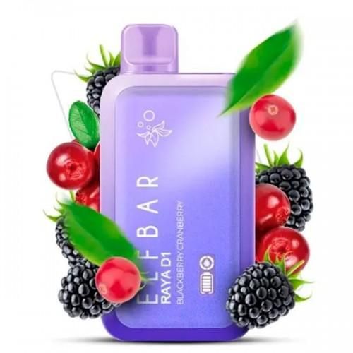 Одноразовая Pod-система Elf Bar RAYA D1 13000 Blackberry Cranberry