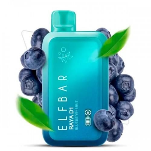 Одноразовая Pod-система Elf Bar RAYA D1 13000 Blueberry Mint