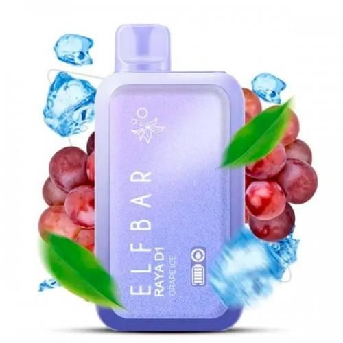 Одноразовая Pod-система Elf Bar RAYA D1 13000 Grape Ice