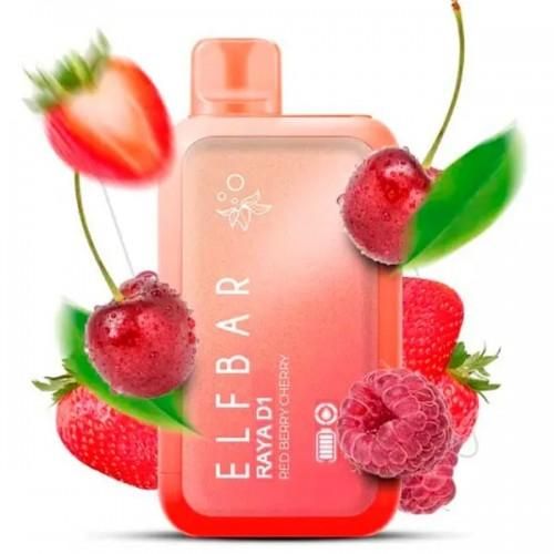 Одноразовая Pod-система Elf Bar RAYA D1 13000 Red Berry Cherry
