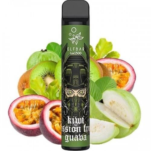 Одноразовая Pod-система Elf Bar 1500 Lux Kiwi Passion Fruit Guava