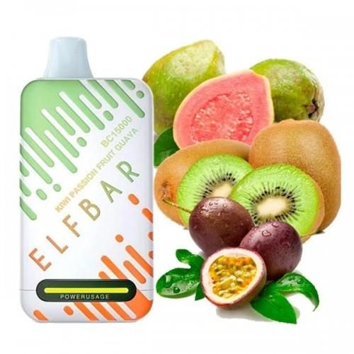Одноразовая Pod-система Elf Bar BC 15000 Kiwi Passion Fruit Guava