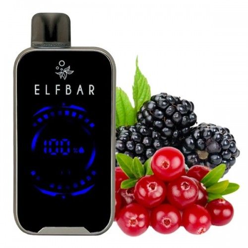 Одноразовая Pod-система Elf Bar FS 18000 Blackberry Сranberry