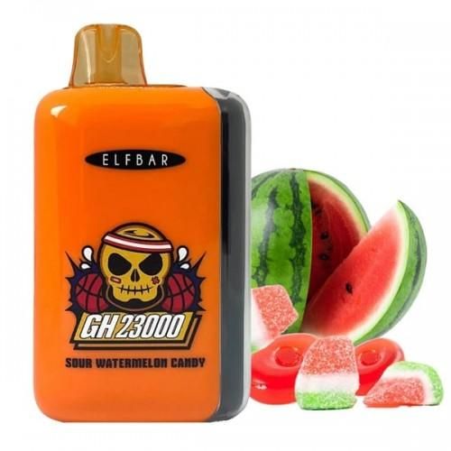 Одноразовая Pod-система Elf Bar GH 23000 Sour Watermelon Candy
