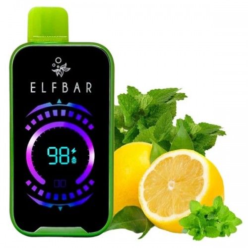 Одноразовая Pod-система Elf Bar RAYA D2 20000 Lemon Mint