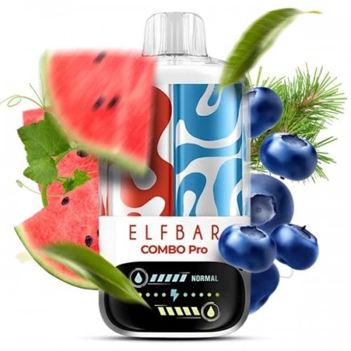 Одноразовая Pod-система Elf Bar Combo Pro 30000 Watermelon & Ice Blueberry