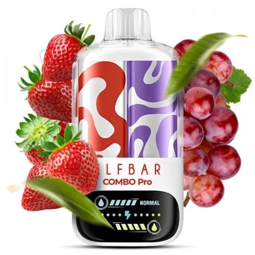 Одноразовая Pod-система Elf Bar Combo Pro 30000 Strawberry & Grape