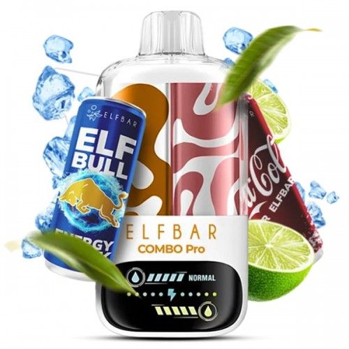 Одноразовая Pod-система Elf Bar Combo Pro 30000 Elf Bull & Lime Cola